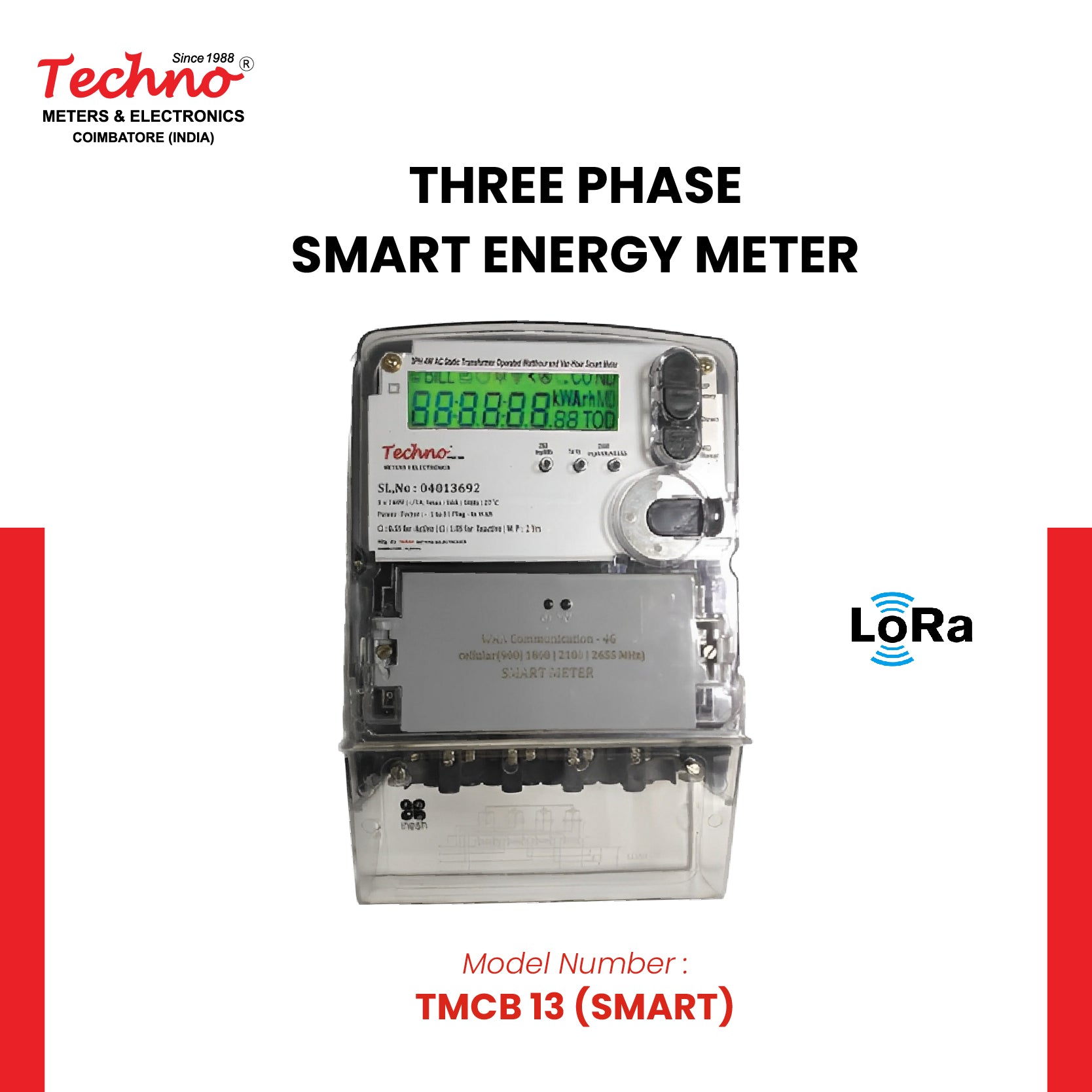 THREE PHASE SMART ENERGY METER (5-60 A)