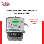 SINGLE PHASE DUAL SOURCE ENERGY METER (10-40 A)