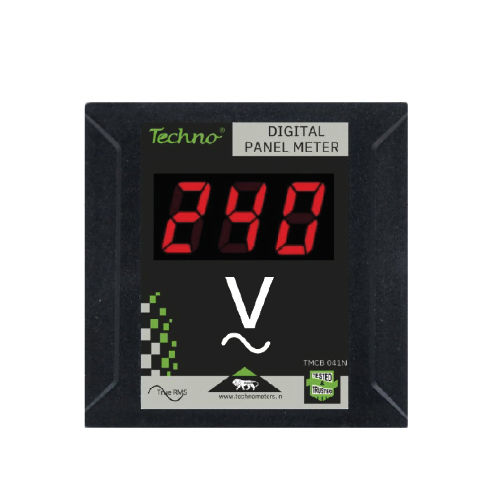 SINGLE PHASE DIGITAL PANEL VOLTMETER