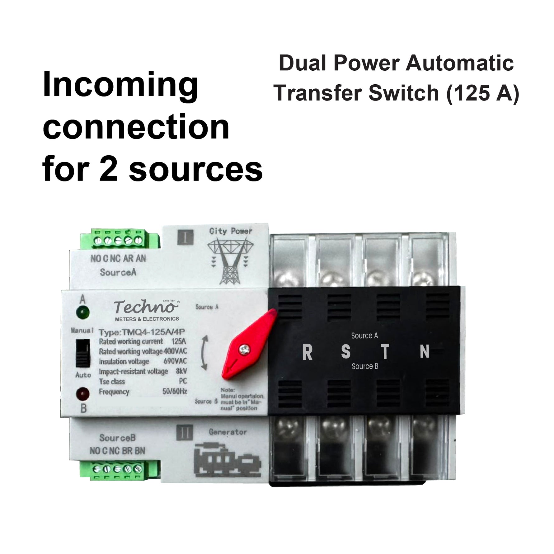 AUTOMATIC TRANSFER SWITCHE_125 A