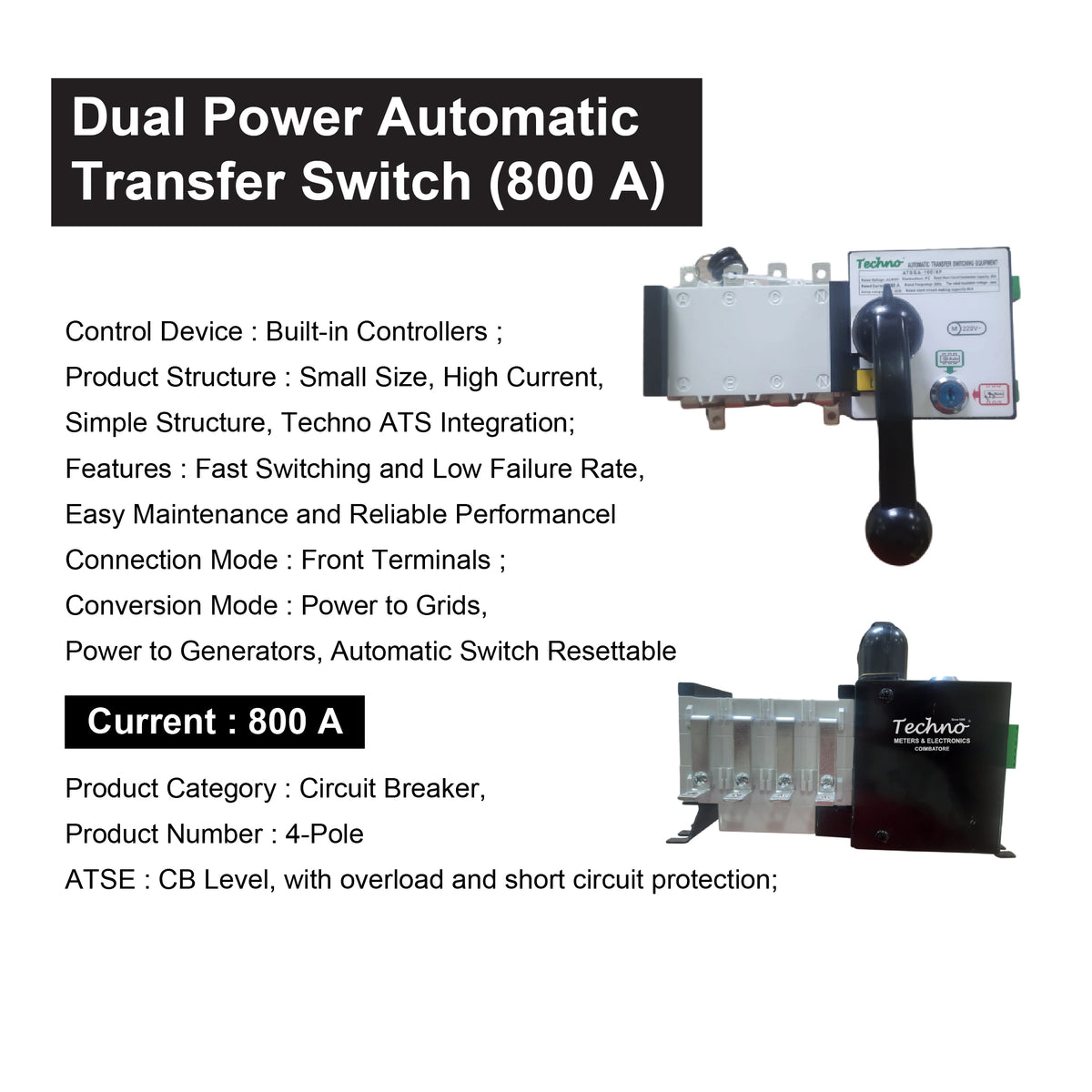 AUTOMATIC TRANSFER SWITCHES_800A