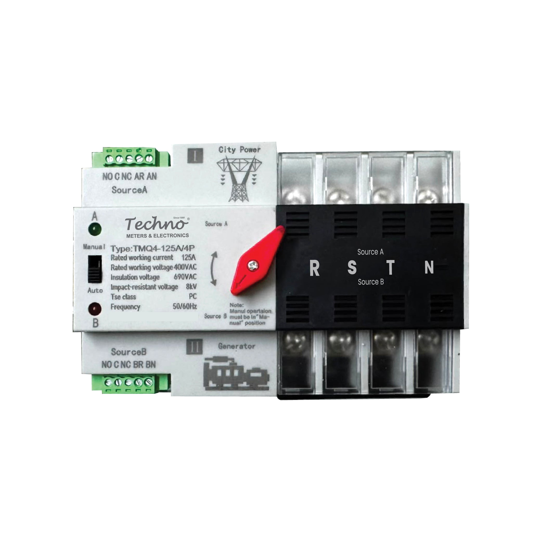 AUTOMATIC TRANSFER SWITCHE_125 A