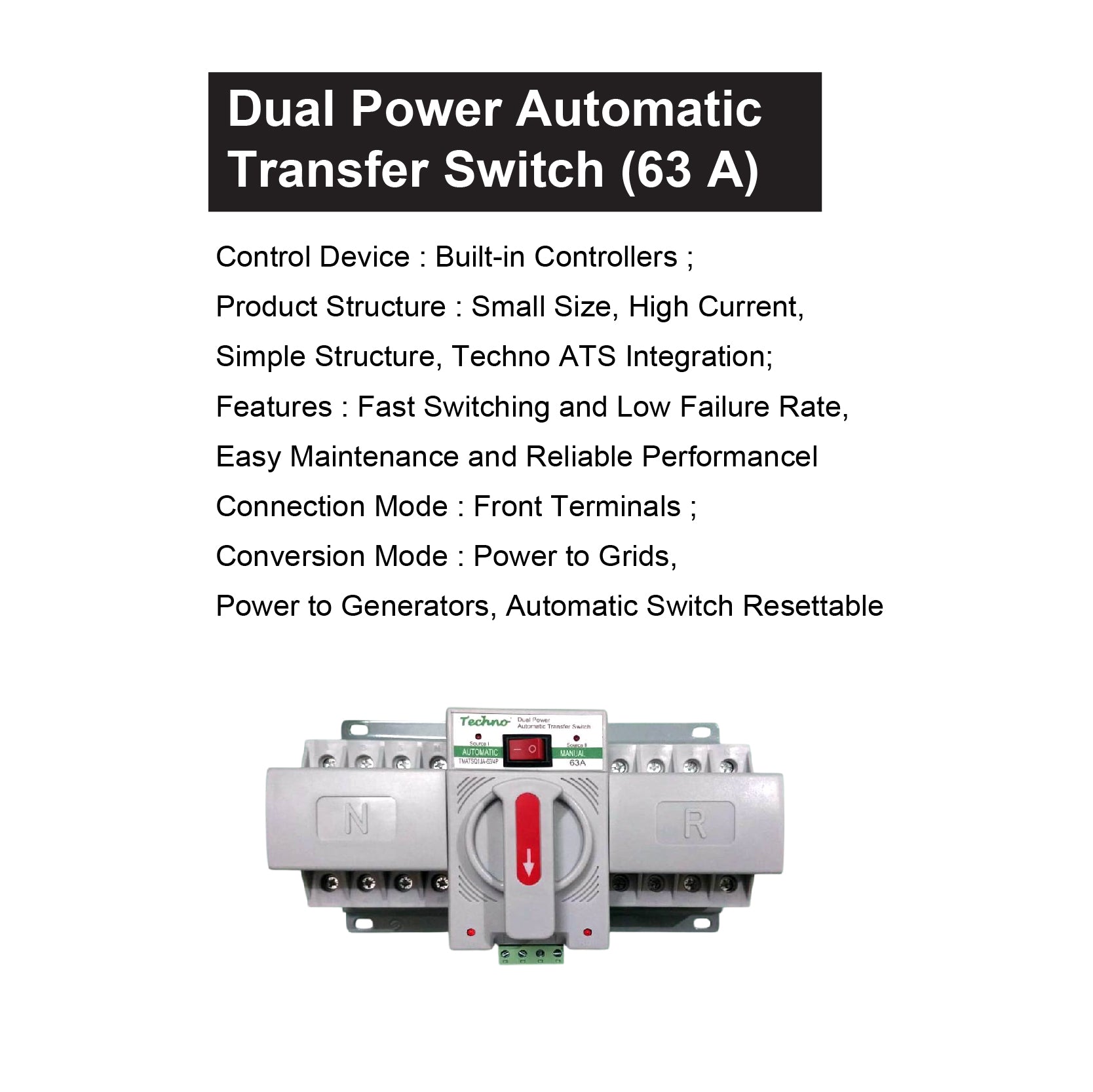 AUTOMATIC TRANSFER SWITCHES_63A