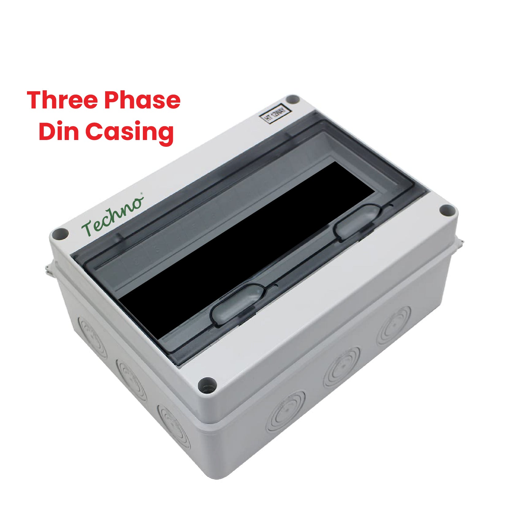 THREE PHASE DIN RAIL ENERGY METER CASING