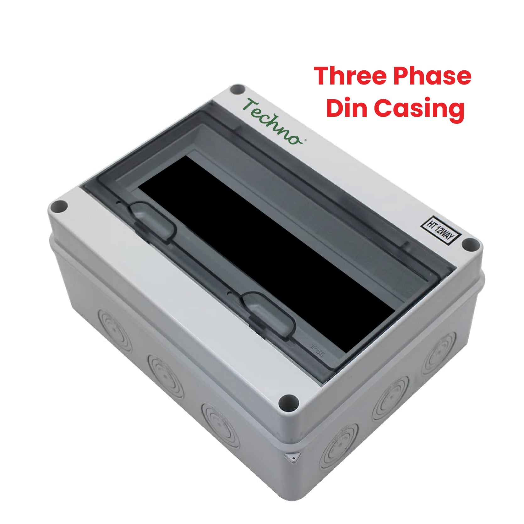 THREE PHASE DIN RAIL ENERGY METER CASING
