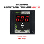 SINGLE PHASE DIGITAL PANEL  AMMETER WITH INBUILT CT - 40 A