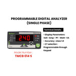 SINGLE PHASE POWER ANALYZER - TMCB 014S