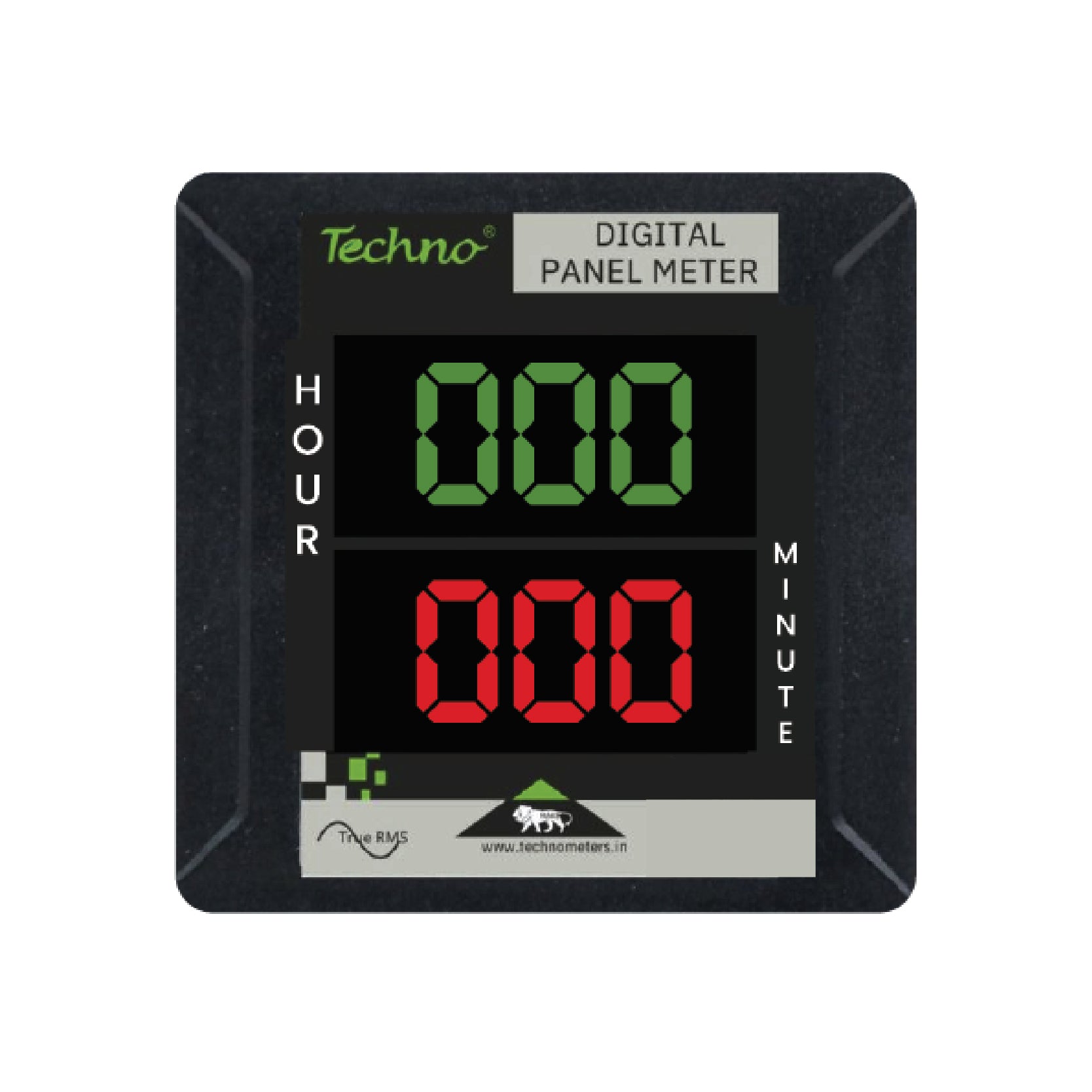 SINGLE PHASE DIGITAL HOUR & MINUTE PANEL METER