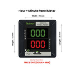 SINGLE PHASE DIGITAL HOUR & MINUTE PANEL METER