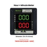 SINGLE PHASE DIGITAL HOUR & MINUTE PANEL METER