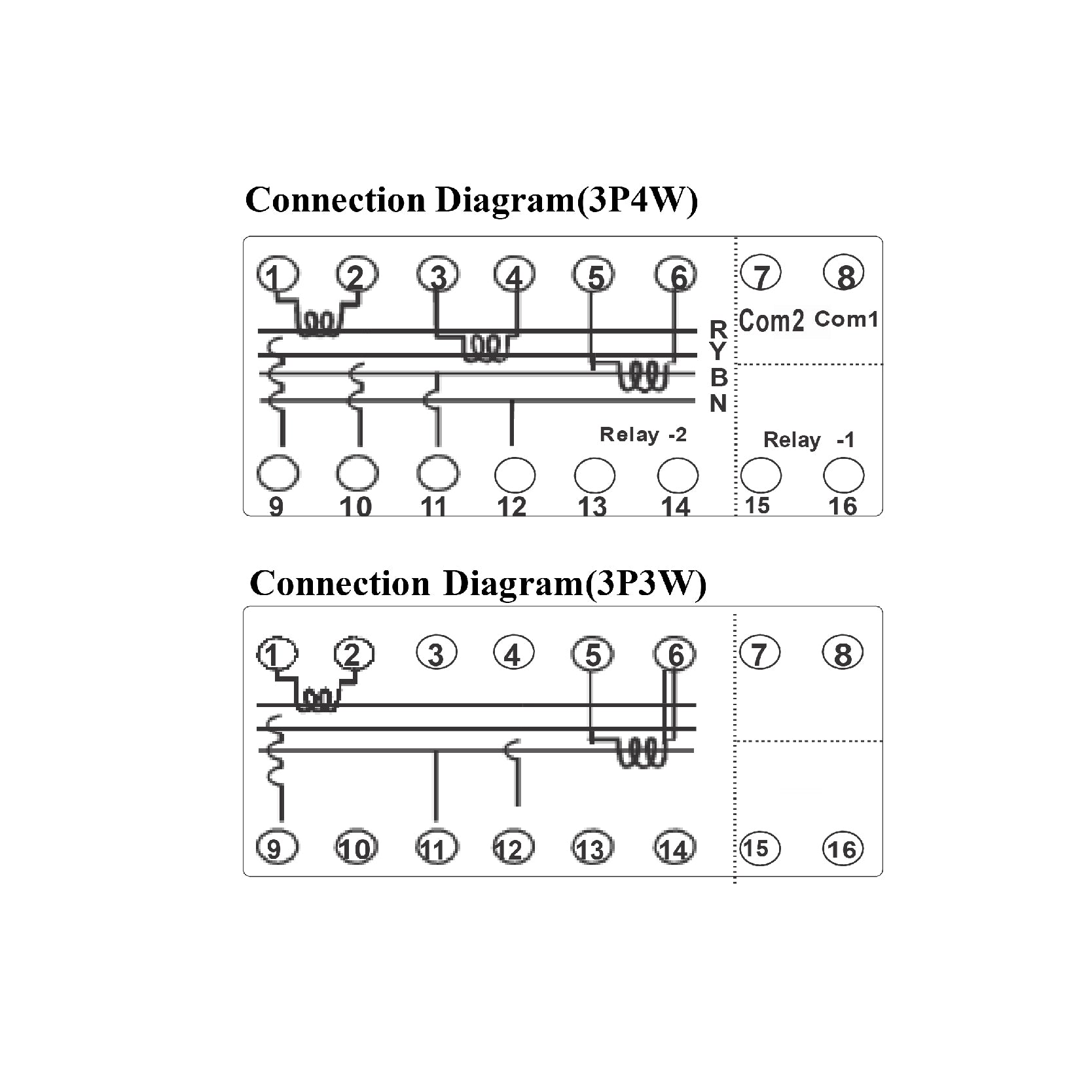 THREE PHASE DEMAND CONTROLLER