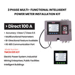 THREE PHASE MULTIFUNCTIONAL PANEL KIT METER (100A)