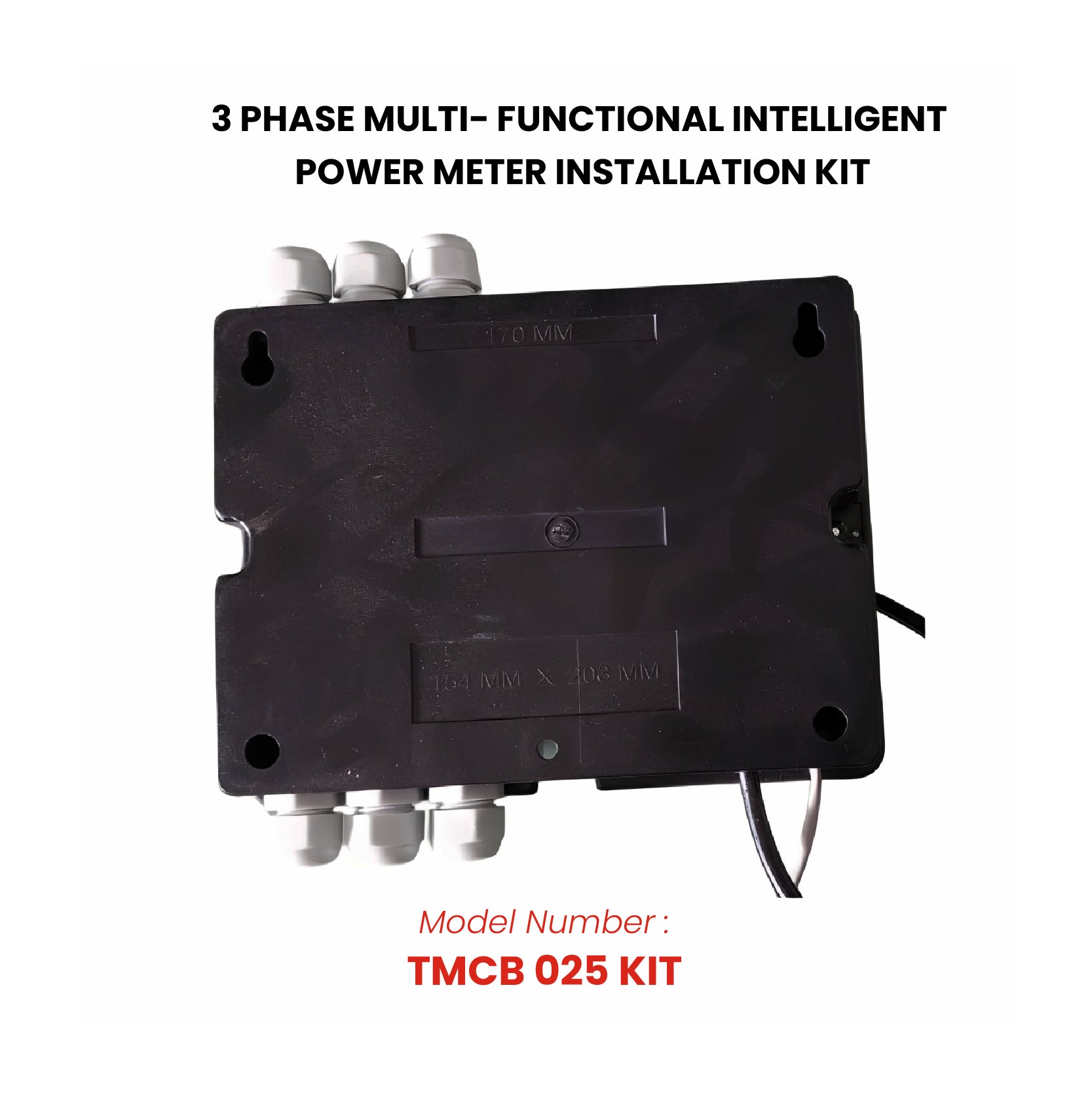 THREE PHASE MULTIFUNCTIONAL PANEL KIT METER (100A)
