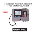 THREE PHASE MULTIFUNCTIONAL PANEL KIT METER (100A)