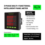 THREE PHASE MULTIFUNCTIONAL PANEL METER TMCB027S