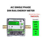 SINGLE PHASE MULTIFUNCTIONAL DIN RAIL ENERGY METER (5-30 A)