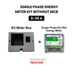 SINGLE PHASE ENERGY METER KIT WITHOUT MCB - TMCB 009