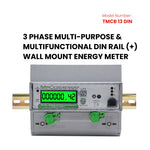 THREE PHASE DIGITAL DIN RAIL MOUNT ENERGY METER (10-60 A)