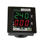 SINGLE PHASE VOLT AMPS PANEL METER WITH INBUILT CT (40A)