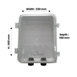 THREE PHASE POLYCARBONATE METER BOX