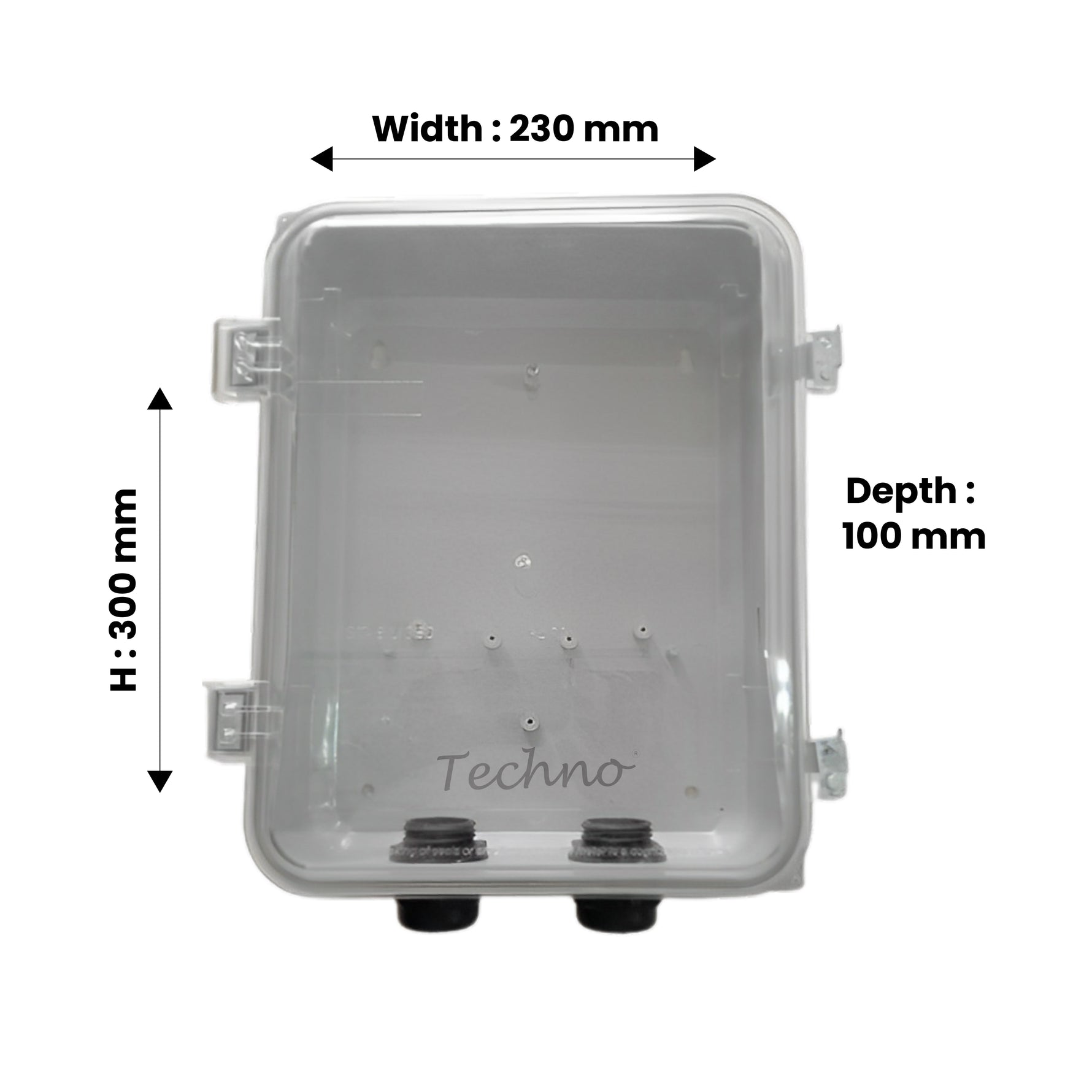 THREE PHASE POLYCARBONATE METER BOX