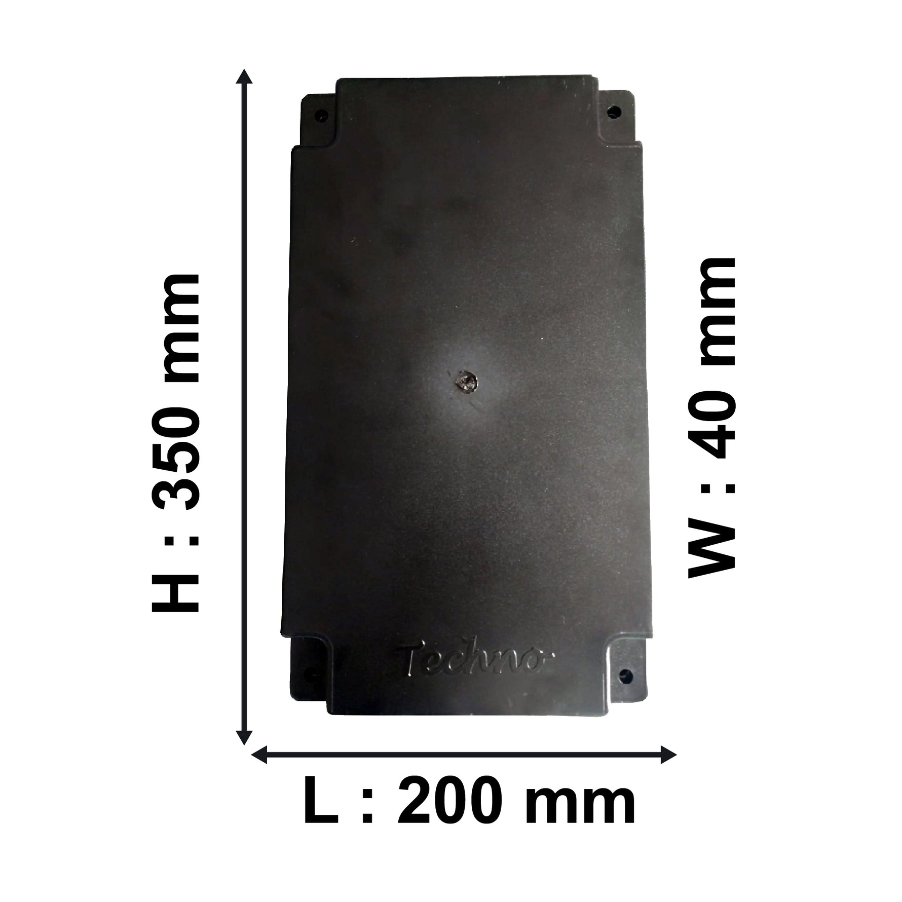 Polycarbonate Electrical Board - for Residential Energy Meter Installation Purposes