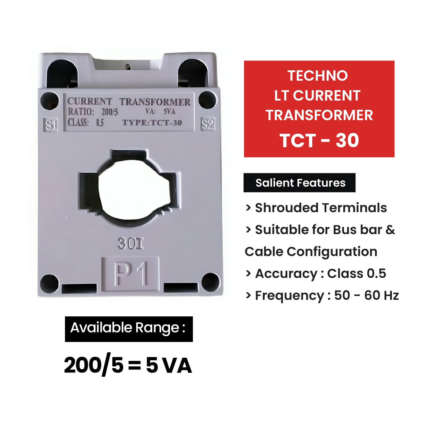 CURRENT TRANSFORMER_200A