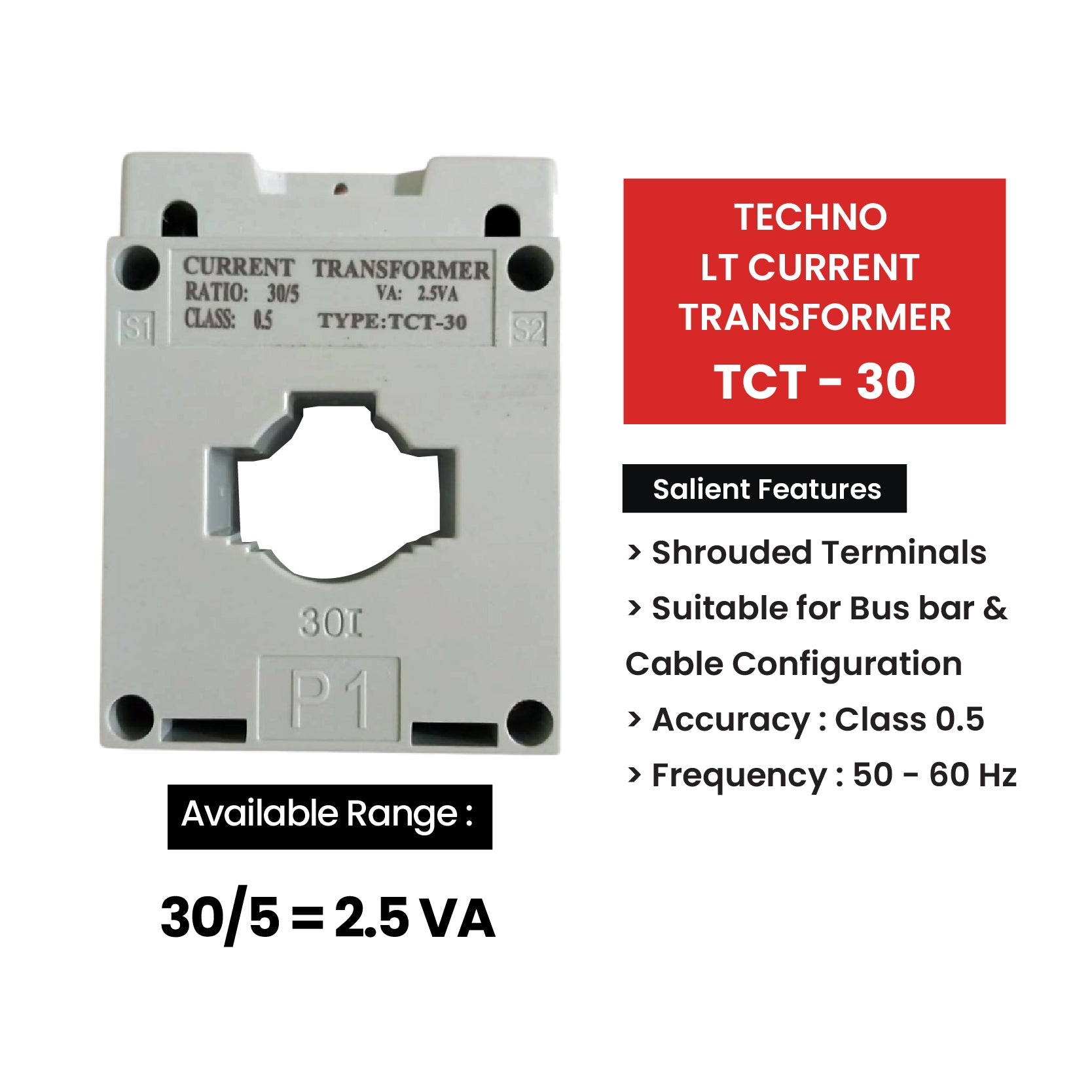 CURRENT TRANSFORMER_30A