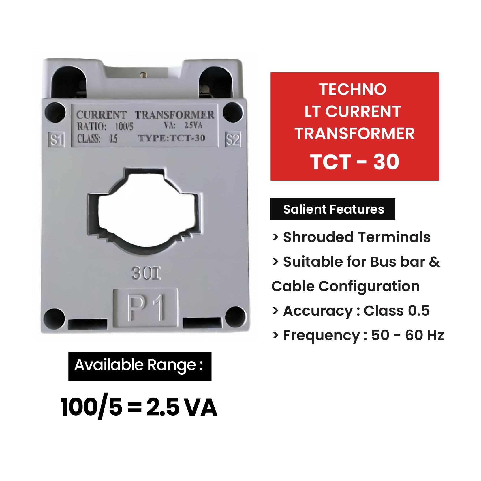 CURRENT TRANSFORMER_100A