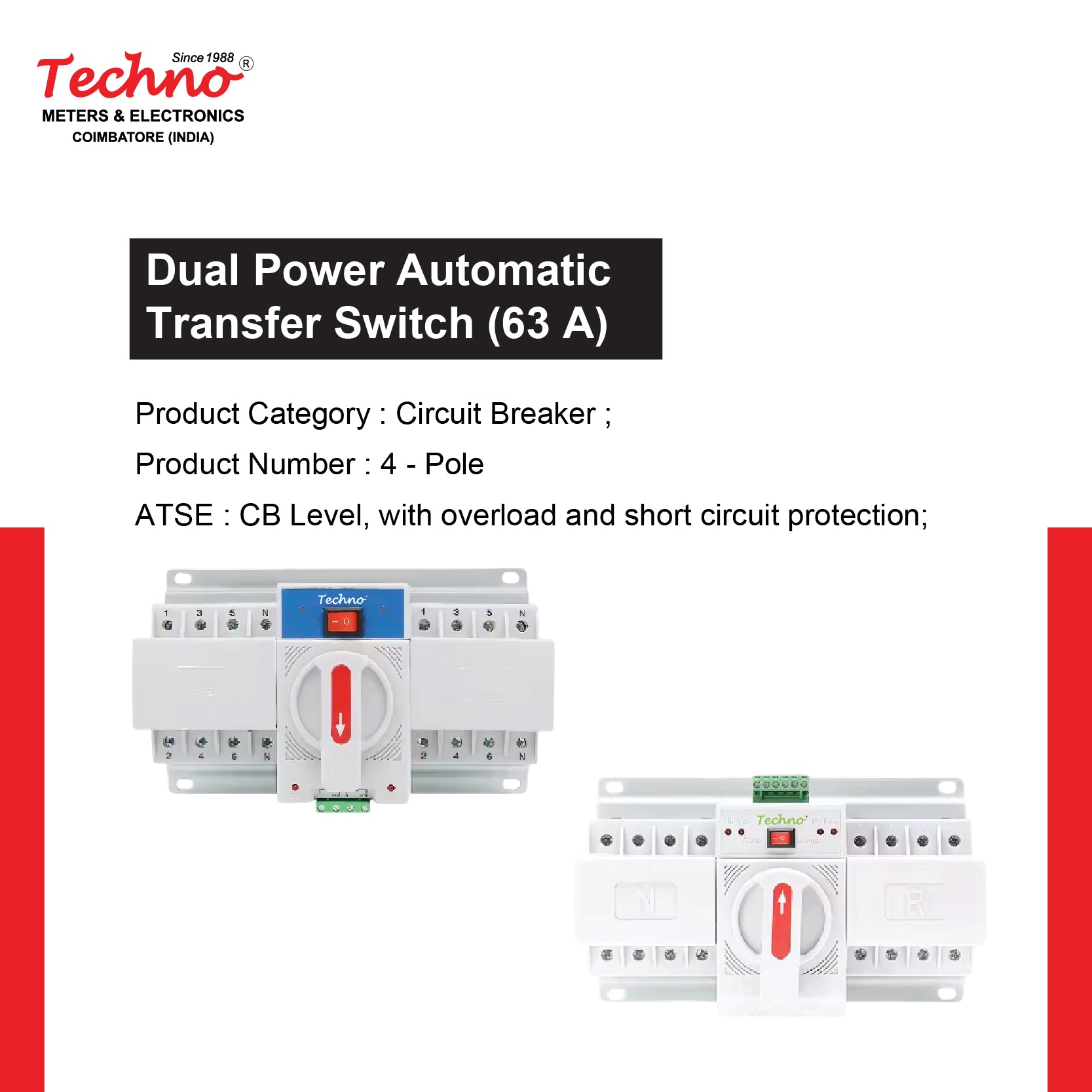 AUTOMATIC TRANSFER SWITCHES_63A