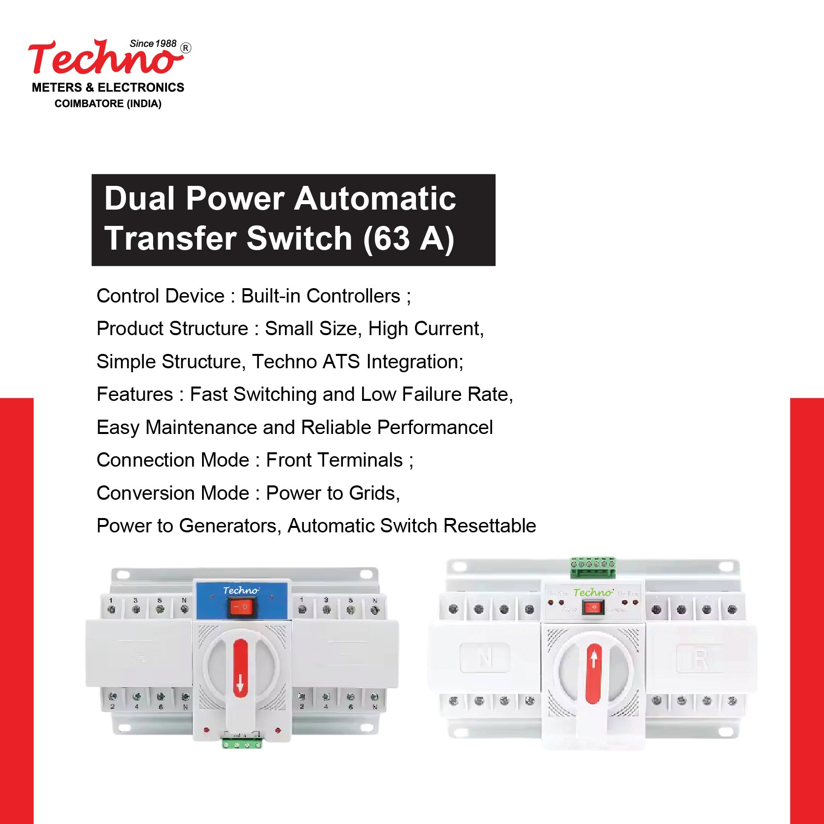 AUTOMATIC TRANSFER SWITCHES_63A