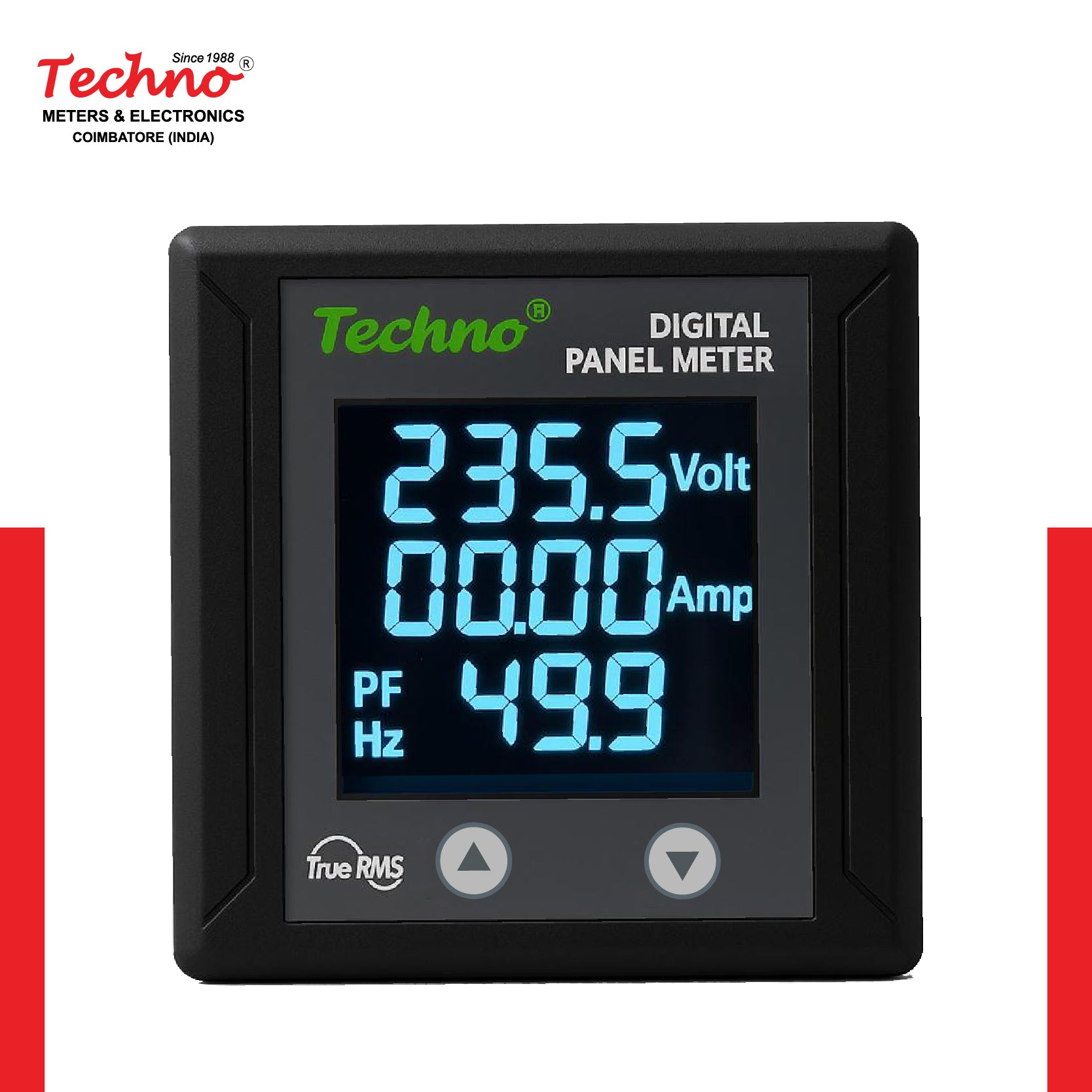 SINGLE PHASE MULTIFUNCTIONAL PANEL METER (40 A)