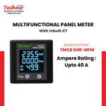 SINGLE PHASE MULTIFUNCTIONAL PANEL METER (40 A)