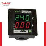 SINGLE PHASE VOLT AMPS PANEL METER WITH INBUILT CT (40A)