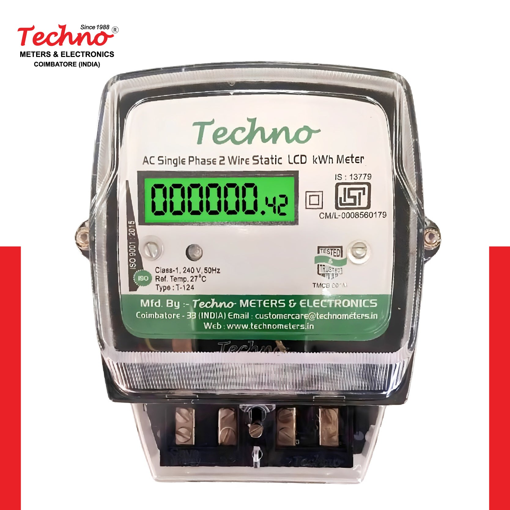 SINGLE PHASE MULTIFUNCTIONAL ENERGY METER (5-30 A)
