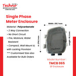 SINGLE PHASE POLYCARBONATE METER BOX