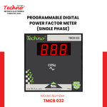 SINGLE PHASE PROGRAMMABLE DIGITAL  POWER FACTOR METER