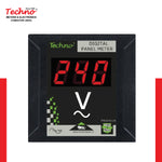SINGLE PHASE DIGITAL PANEL VOLTMETER