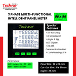 THREE PHASE MULTIFUNCTIONAL PANEL METER TMCB025