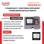 THREE PHASE MULTIFUNCTIONAL PANEL KIT METER (200A)