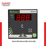 THREE PHASE PROGRAMMABLE DIGITAL  WATT METER